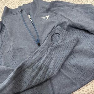- Gymshark Vital Seamless 1/2 Zip Pullover